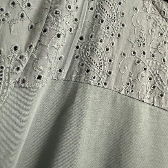 Torrid Mini Eyelet Yoke Dress - Forest Green NWOT - Picture 7 of 7